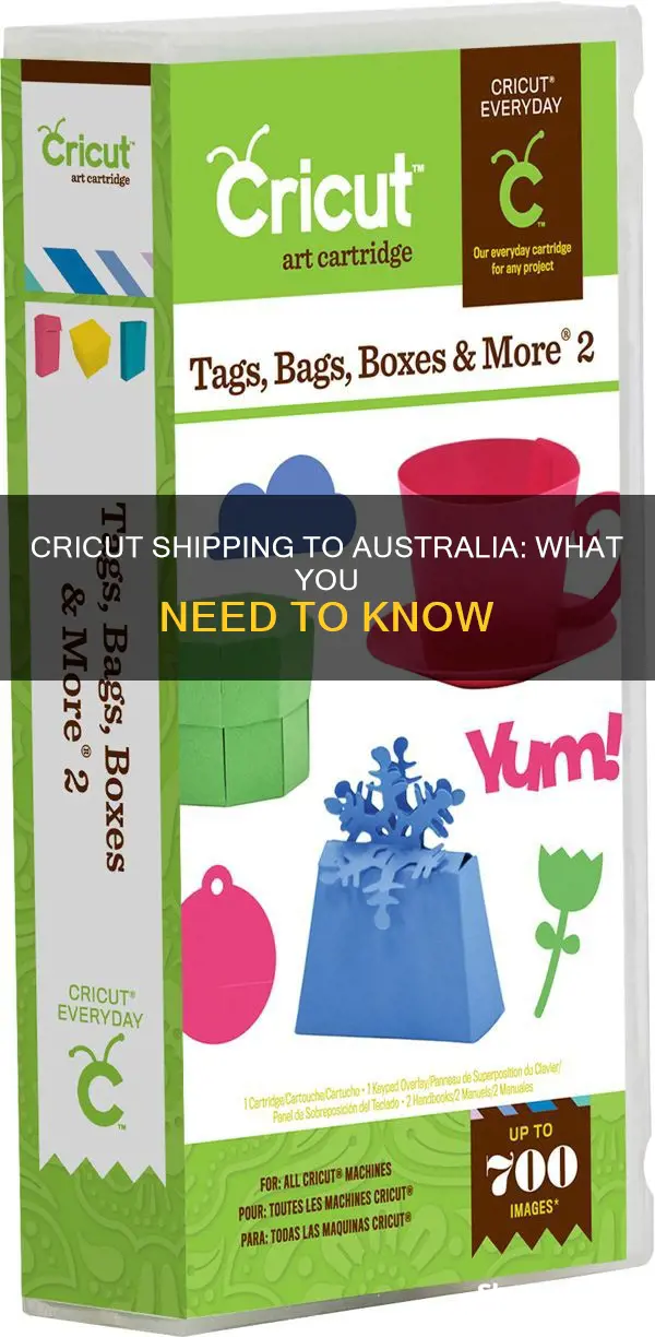 does cricut ship to australia