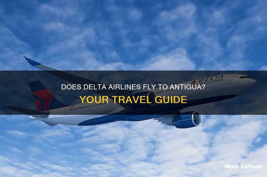 does delta airlines fly to antigua