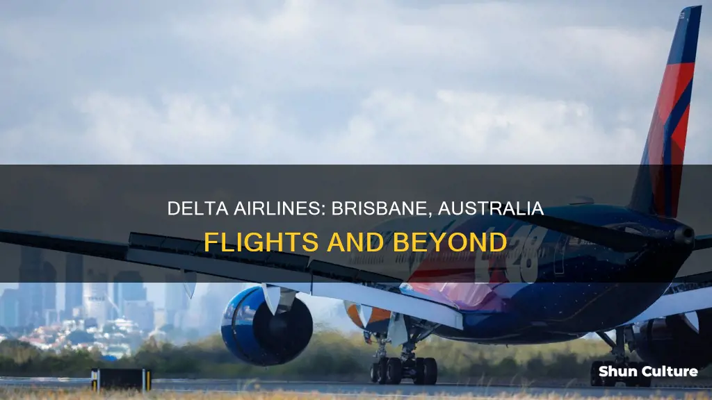 does delta airlines fly to brisbane australia