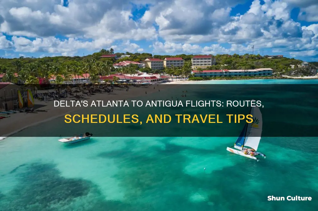 does delta fly to antigua from atlanta