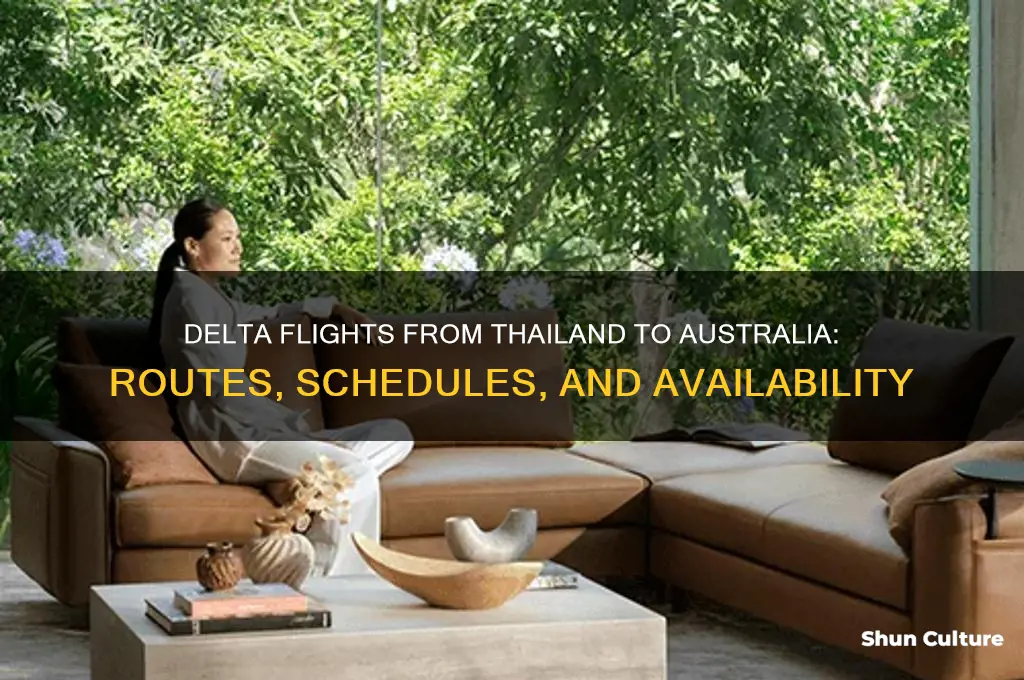 does delta go from thailand to australia