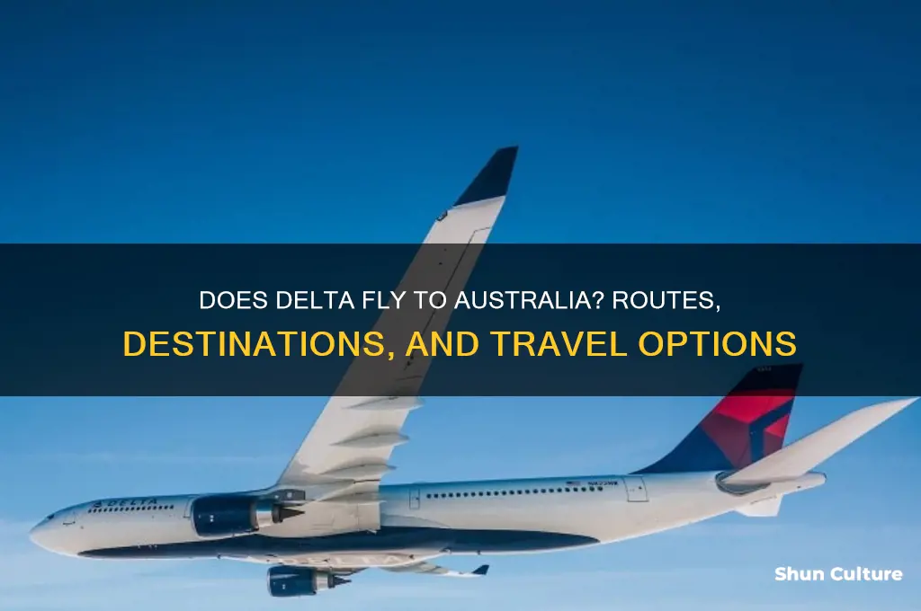 does delta go to australia