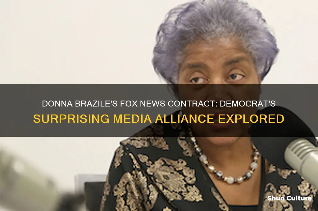 does democrat donna brazile have contract with fox news