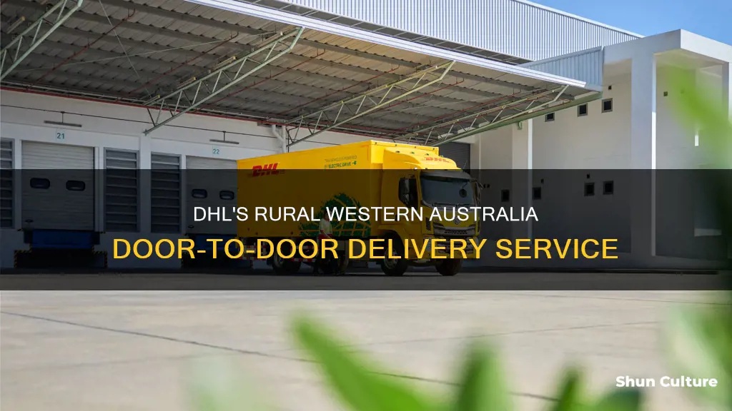 does dhl deliver to my door in rural western australia