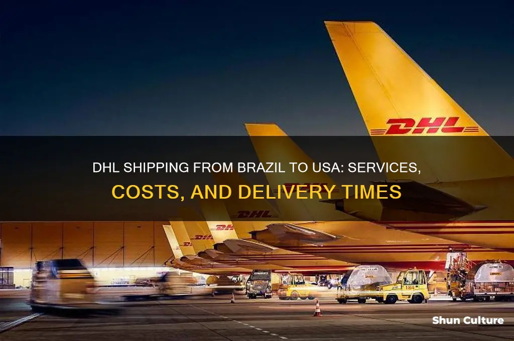 does dhl ship from brazil to usa