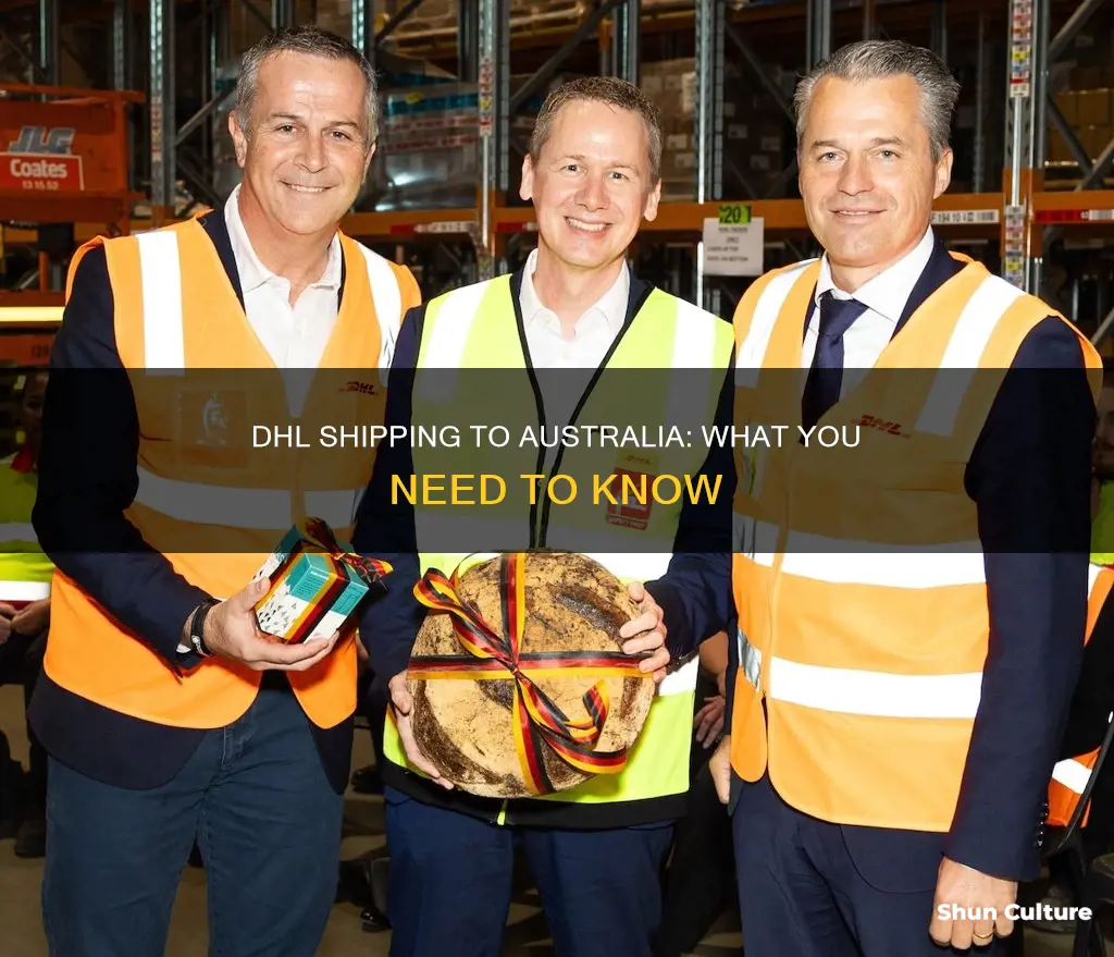 does dhl ship to australia