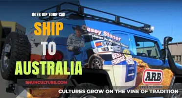 Dip Your Car: Shipping Down Under?