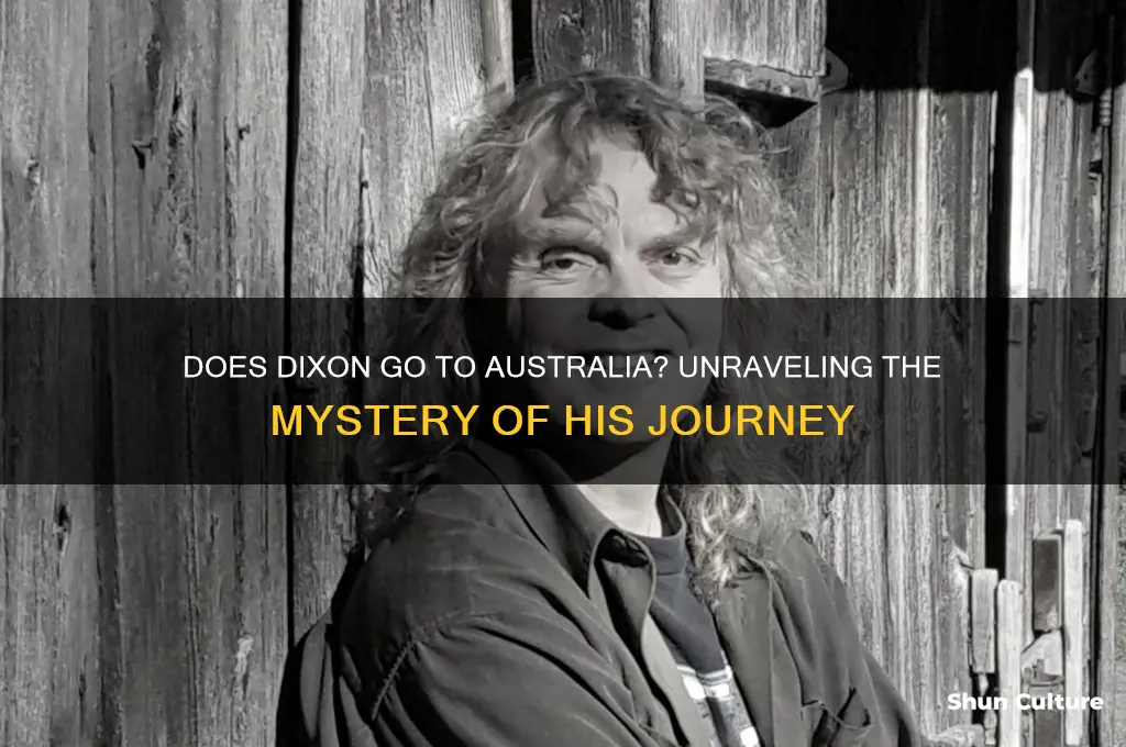 does dixon go to australia