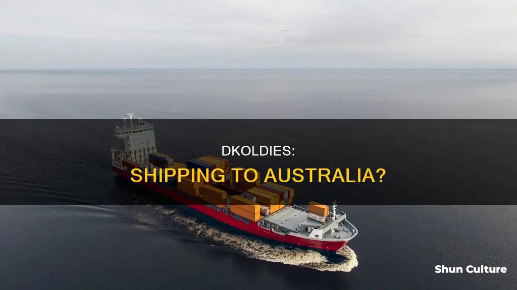 does dkoldies ship to australia