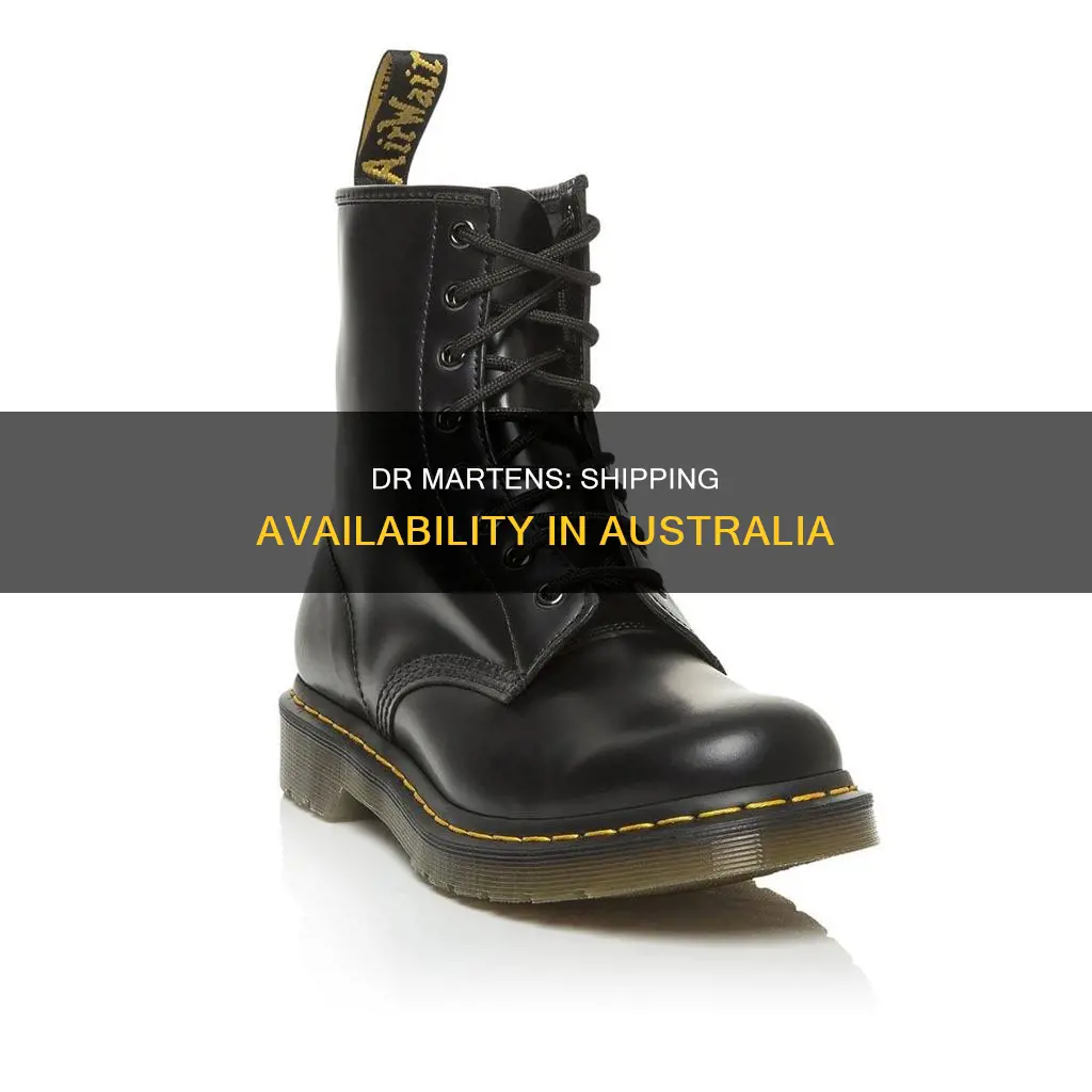 does dr martens ship to australia