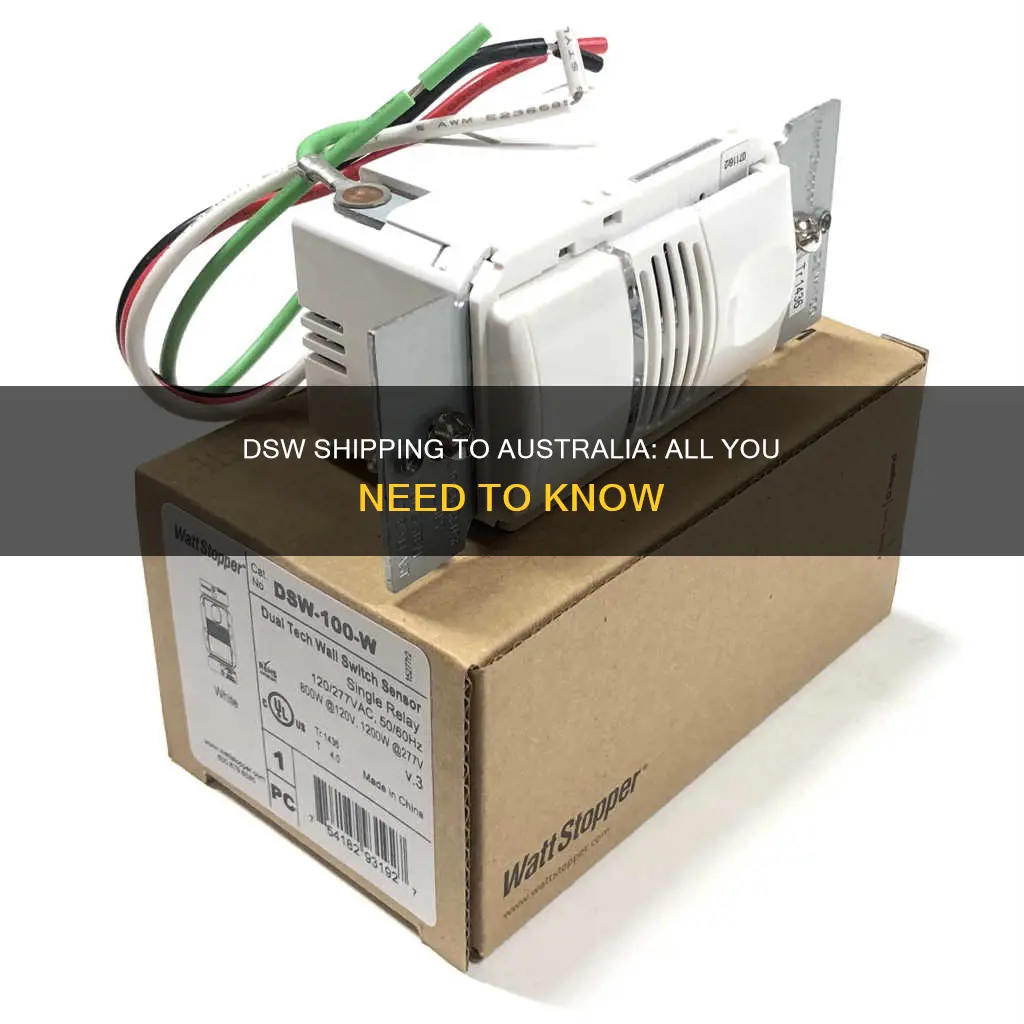 does dsw ship to australia