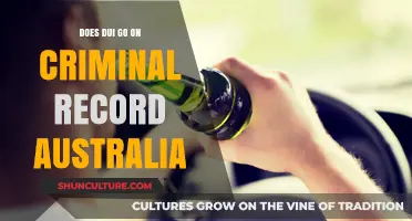 Does a DUI Appear on Your Criminal Record in Australia?
