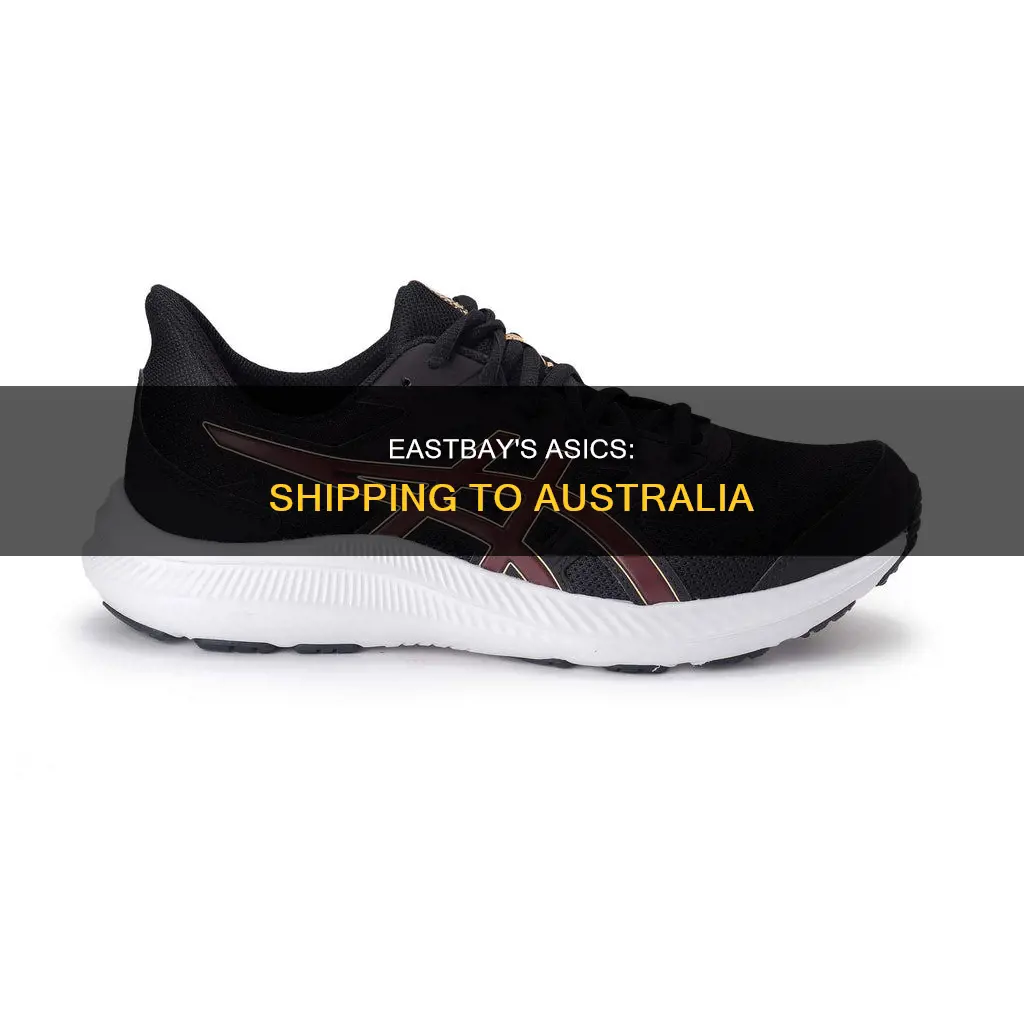 does eastbay ship asics to australia