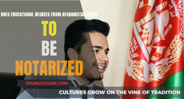 Notarization Necessity: Navigating the Recognition of Afghan Educational Credentials