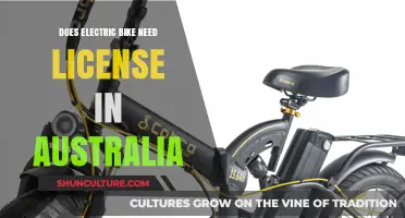 Do Electric Bikes Require a License in Australia? A Guide
