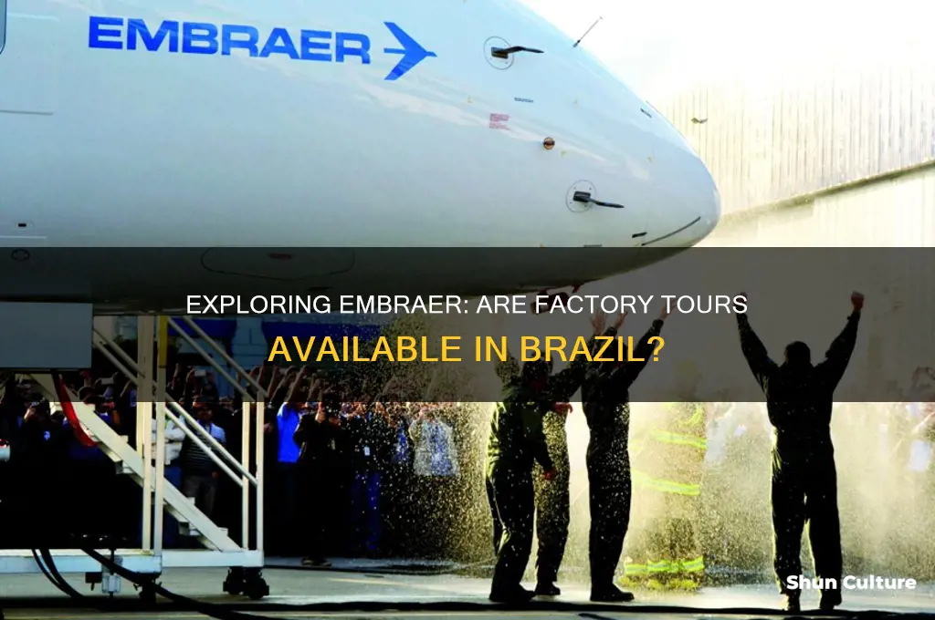 does embraer give tours in brazil