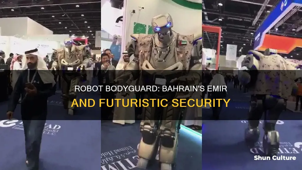 does emir of bahrain have a robot bodyguard