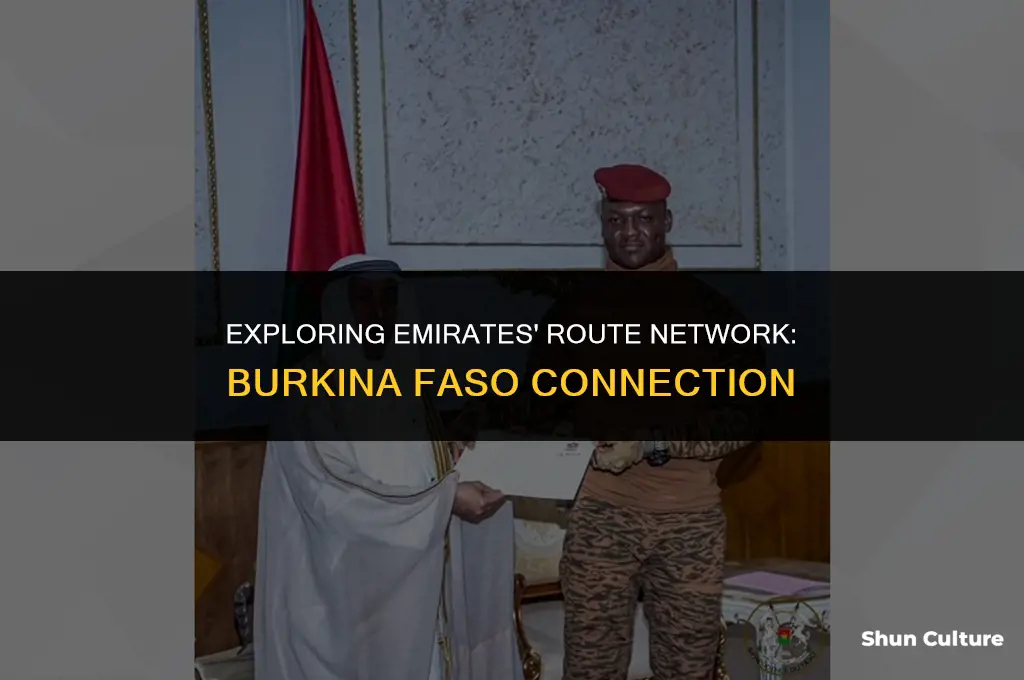 does emirates fly to burkina faso