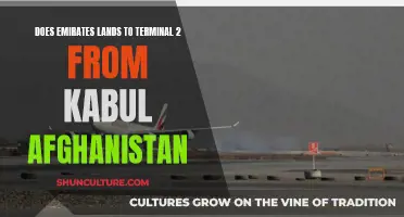 Emirates' Touchdown at Dubai International's Terminal 2: A Warm Welcome from Kabul, Afghanistan
