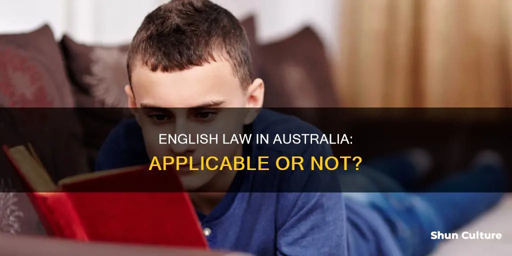 does english law apply in australia