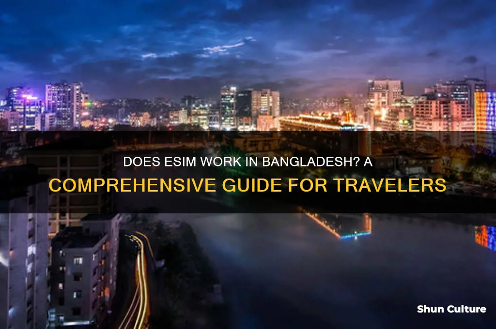 does esim work in bangladesh