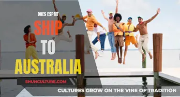 Esprit's Shipping Options for Australia