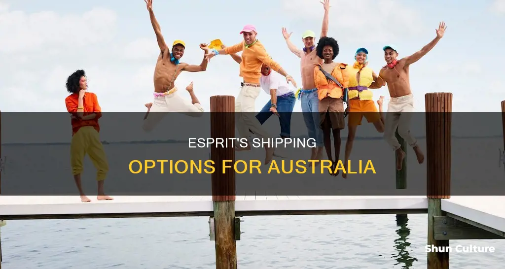 does esprit ship to australia