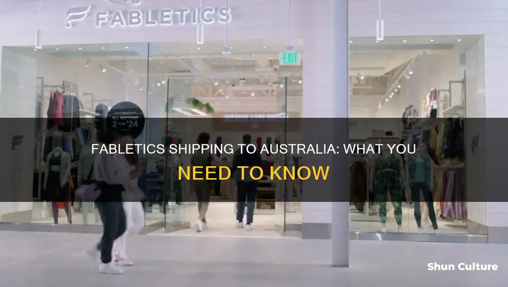 does fabletics ship to australia