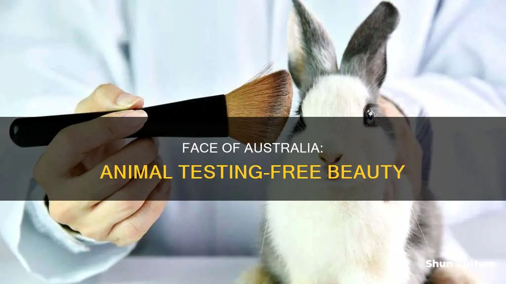 does face of australia test on animals