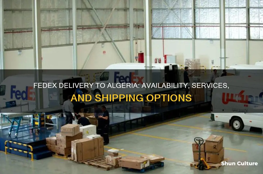 does fedex deliver to algeria