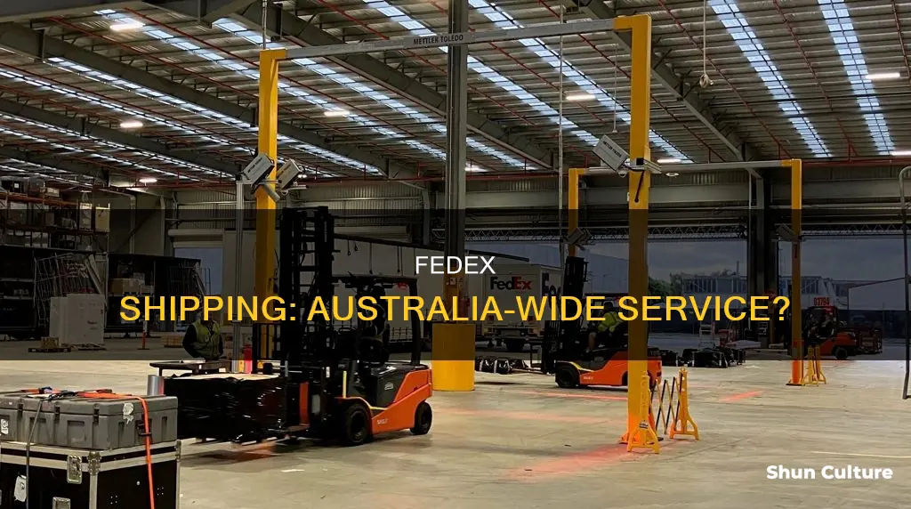 does fedex ship in australia