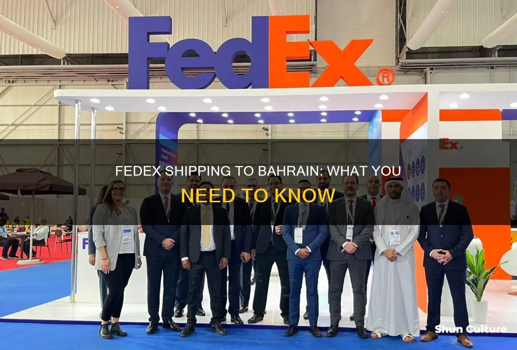 does fedex ship to bahrain