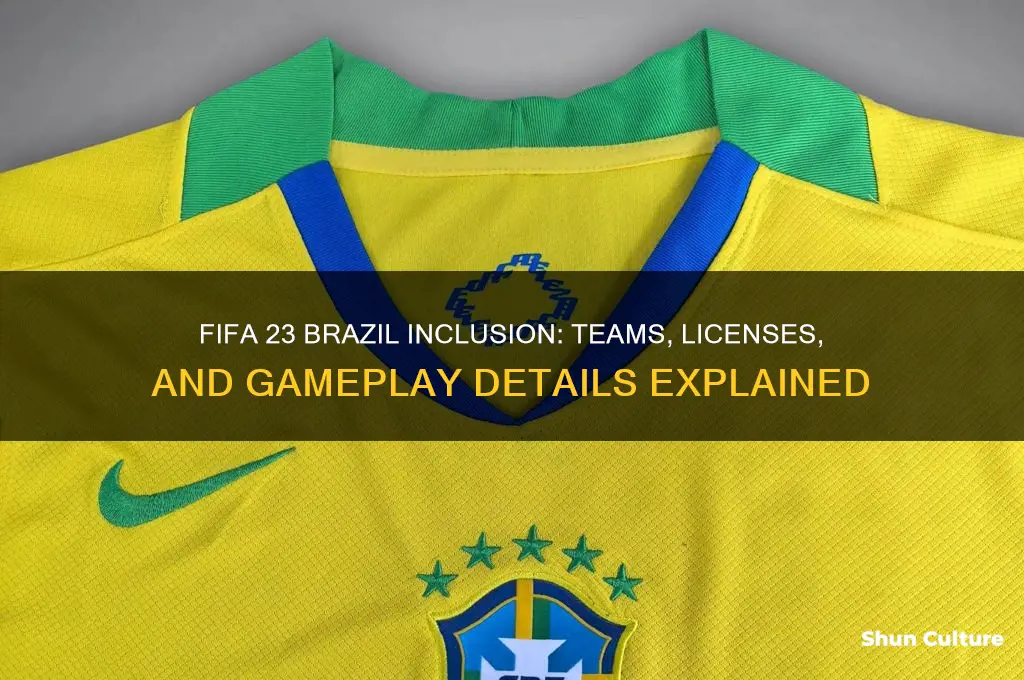 does fifa 23 have brazil