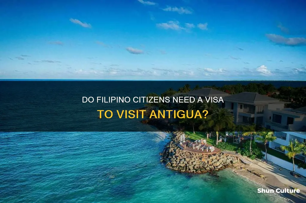 does filipino citizen need visa to antigua