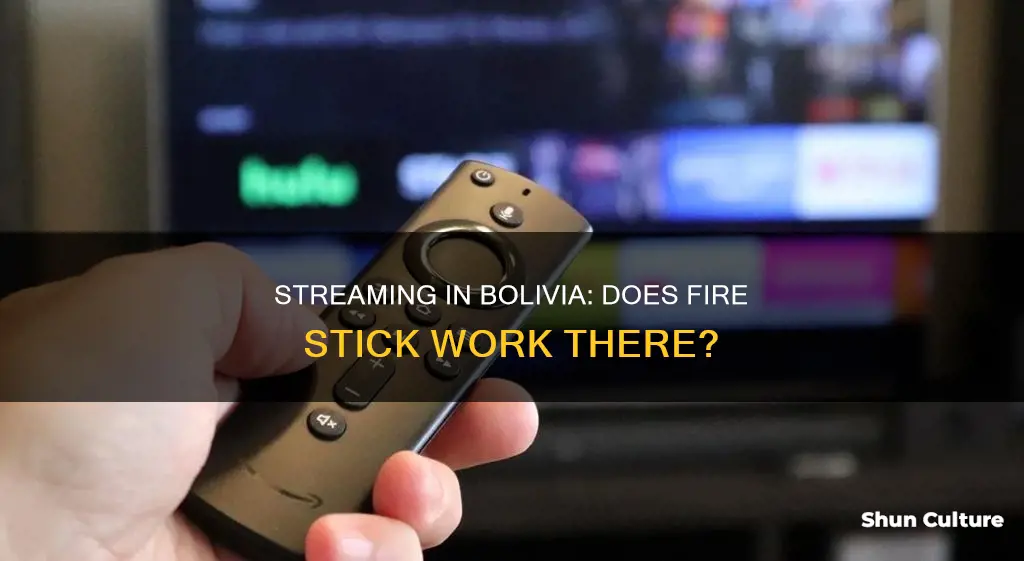 does fire stick work on bolivia