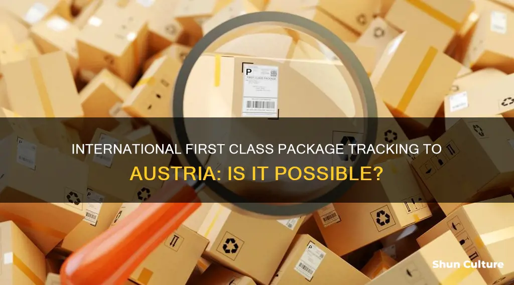 does first class international package to austria have tracking