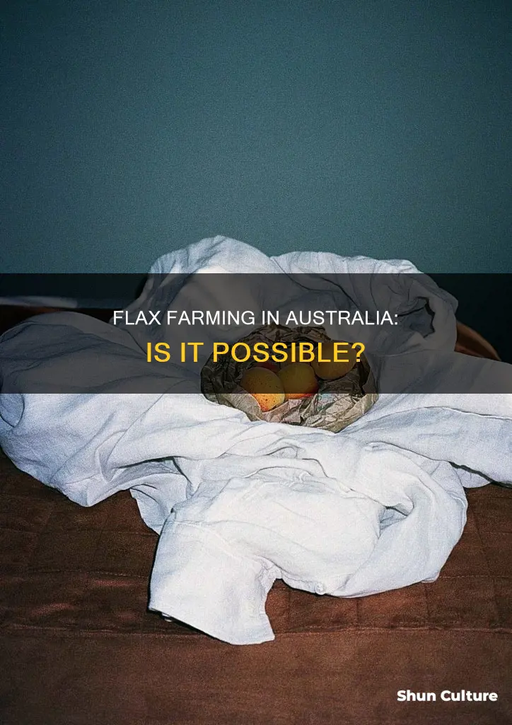 does flax grow in australia