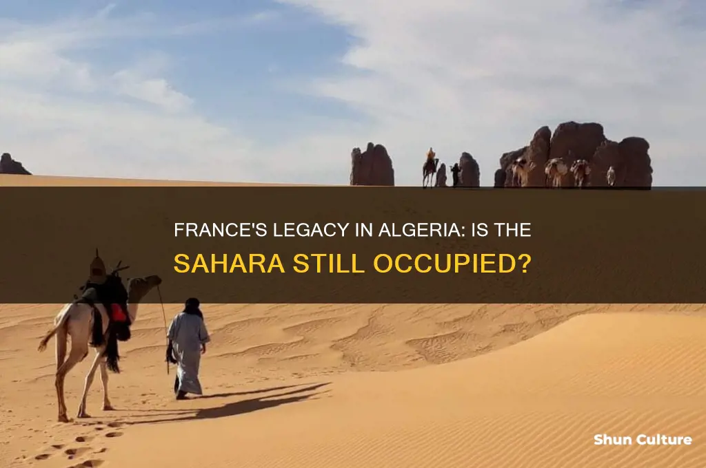 does france still occupy sahara in algeria