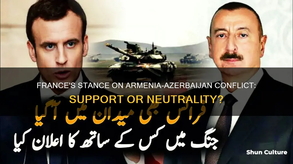 does france support armenia or azerbaijan