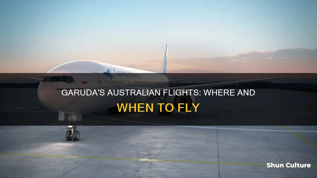 does garuda fly to australia