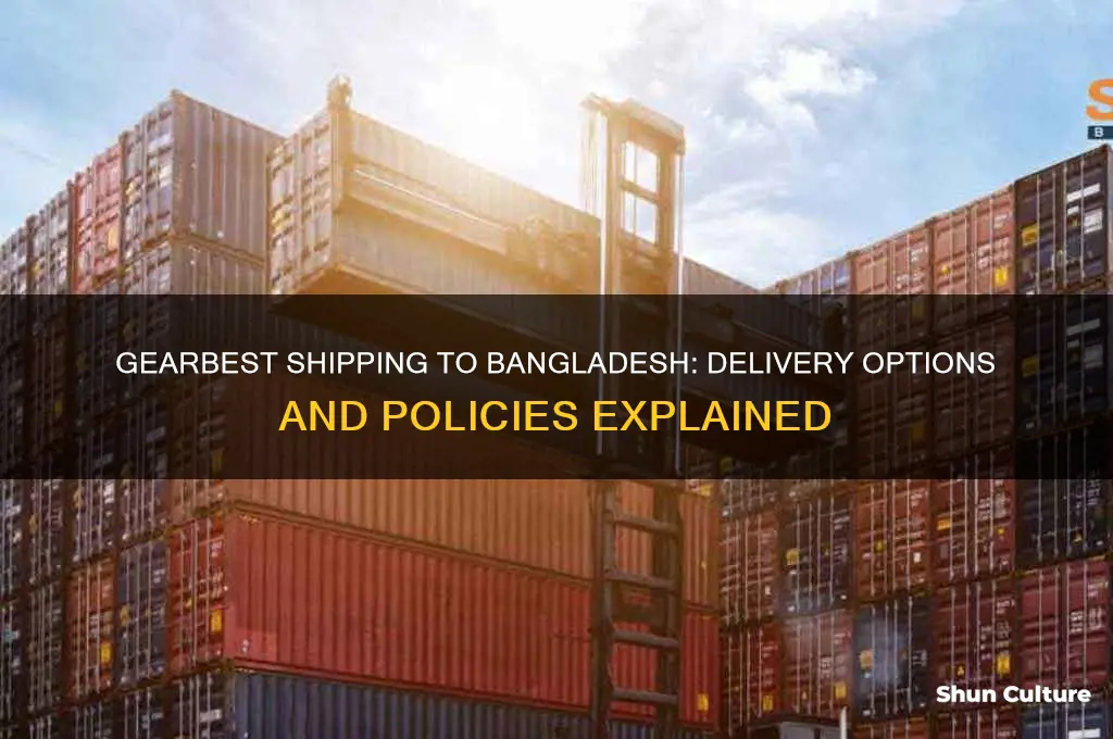 does gearbest ship to bangladesh