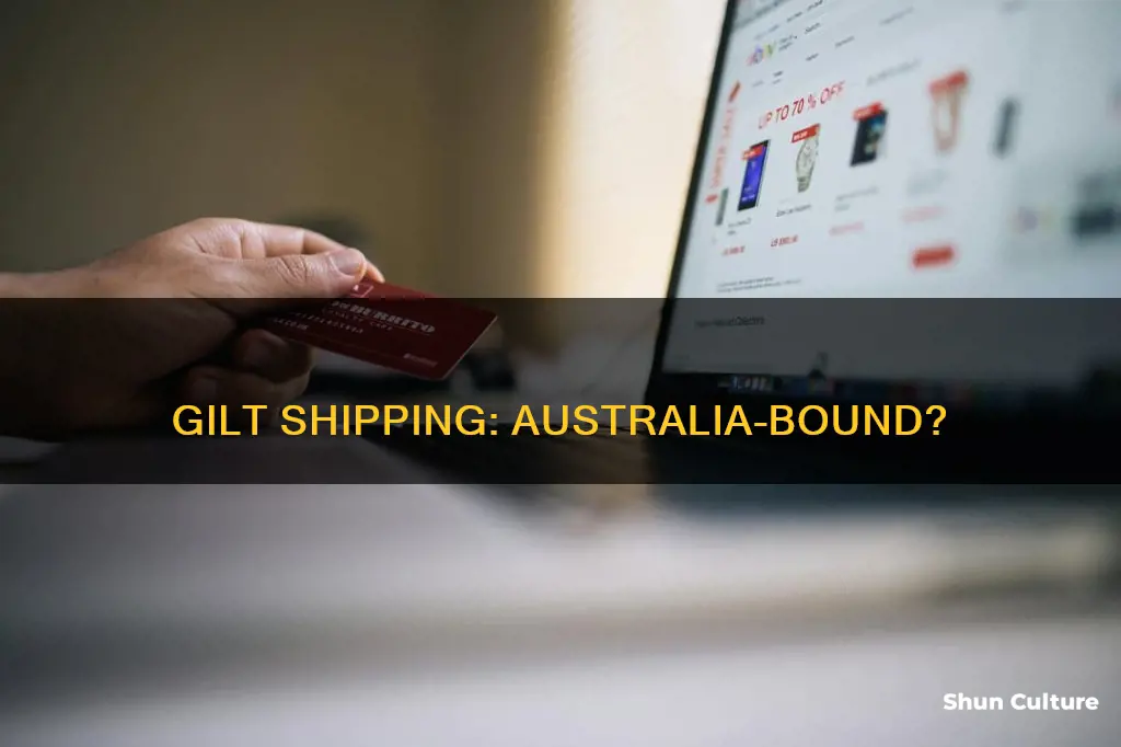 does gilt ship to australia
