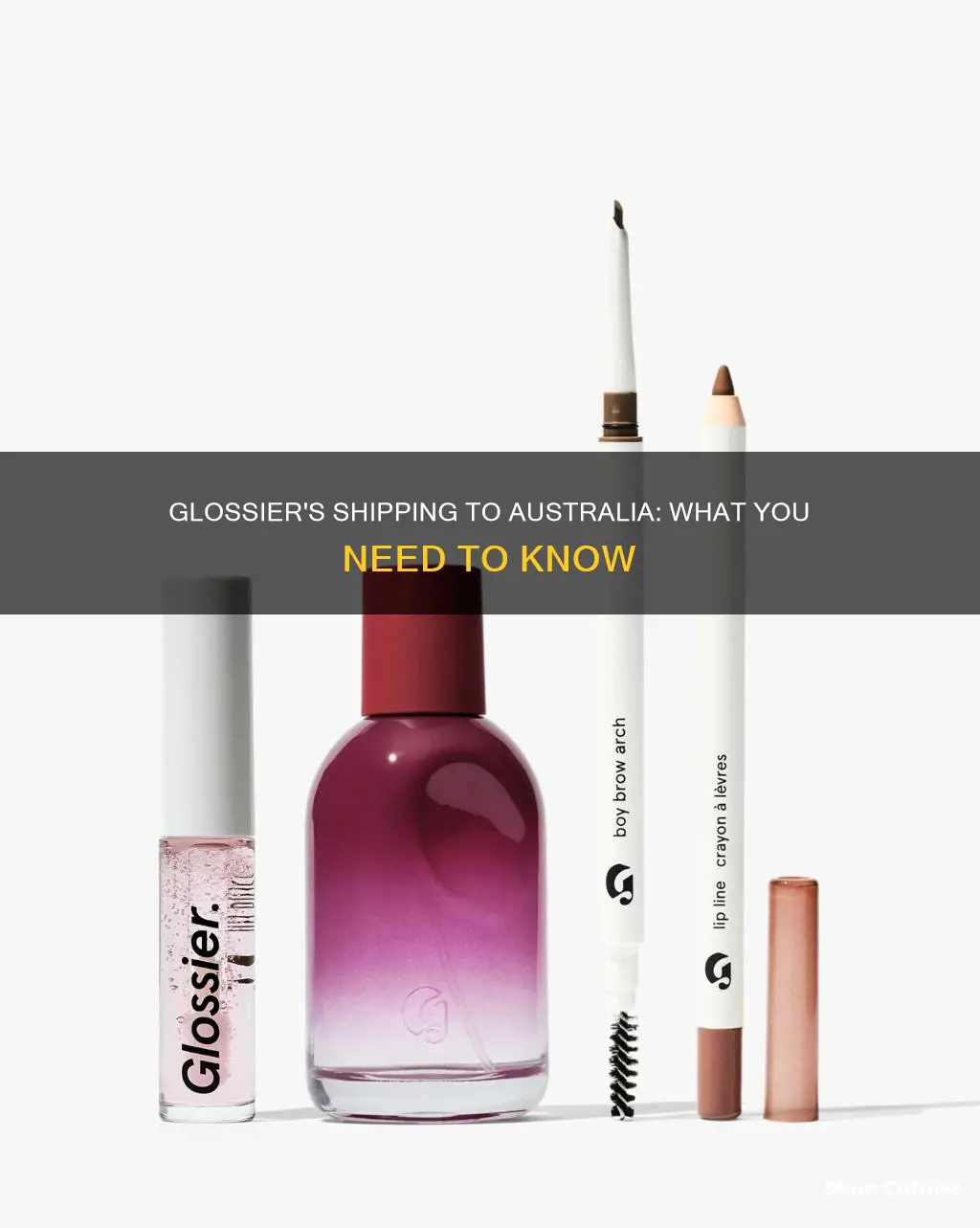 does glossier ship to australia