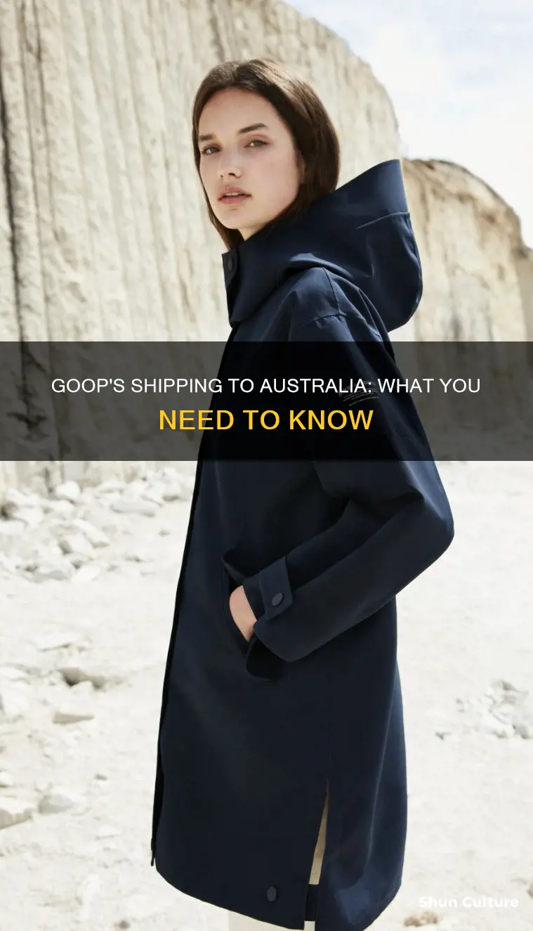 does goop ship to australia