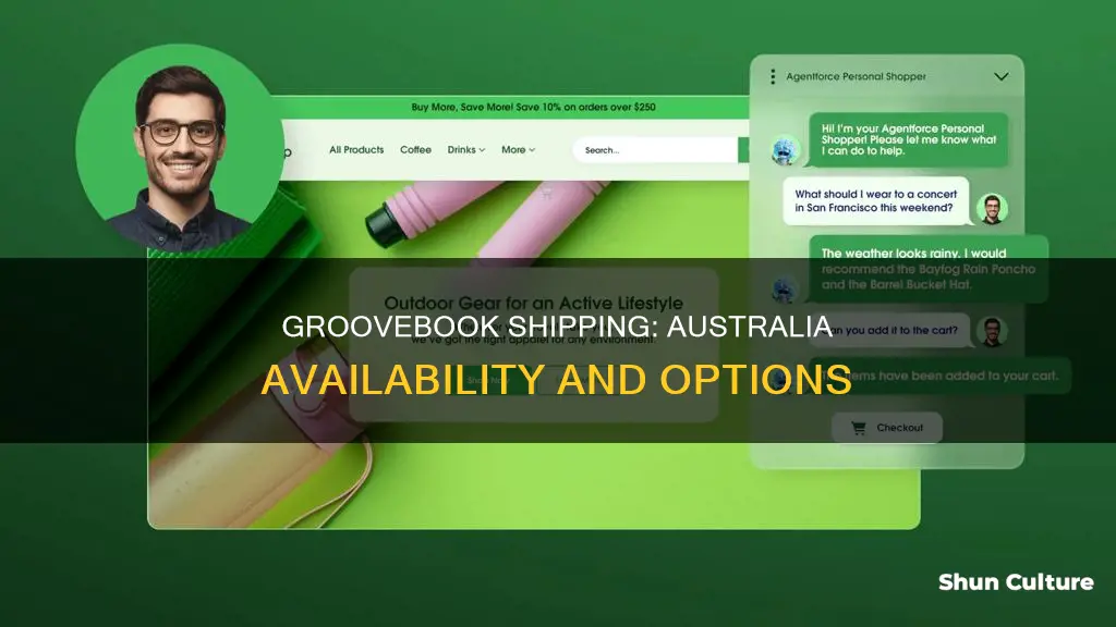 does groovebook ship to australia