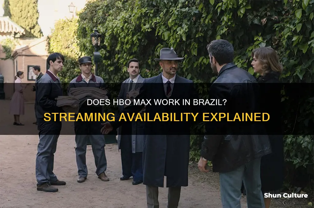 does hbo max work in brazil