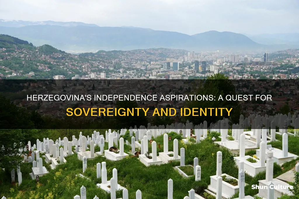 does herzegovina want to be independent