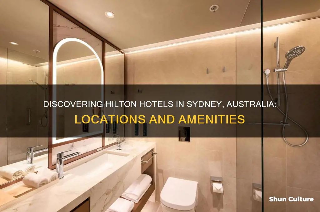 does hilton hotels have hotels in sydney australia