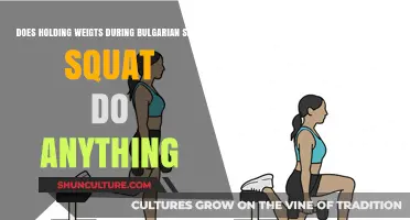 Elevate Your Bulgarian Split Squat: The Impact of Holding Weights