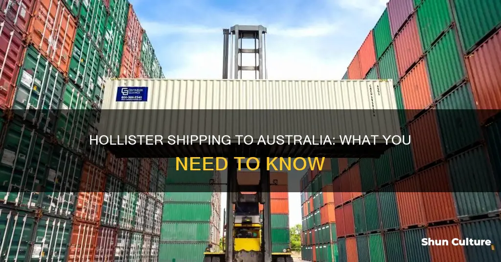 does hollister ship to australia
